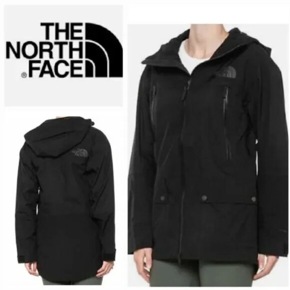 The North Face Jackets & Blazers - EUC The North Face Beatty Ski Waterproof Hooded Shell Jacket Black Women's XL